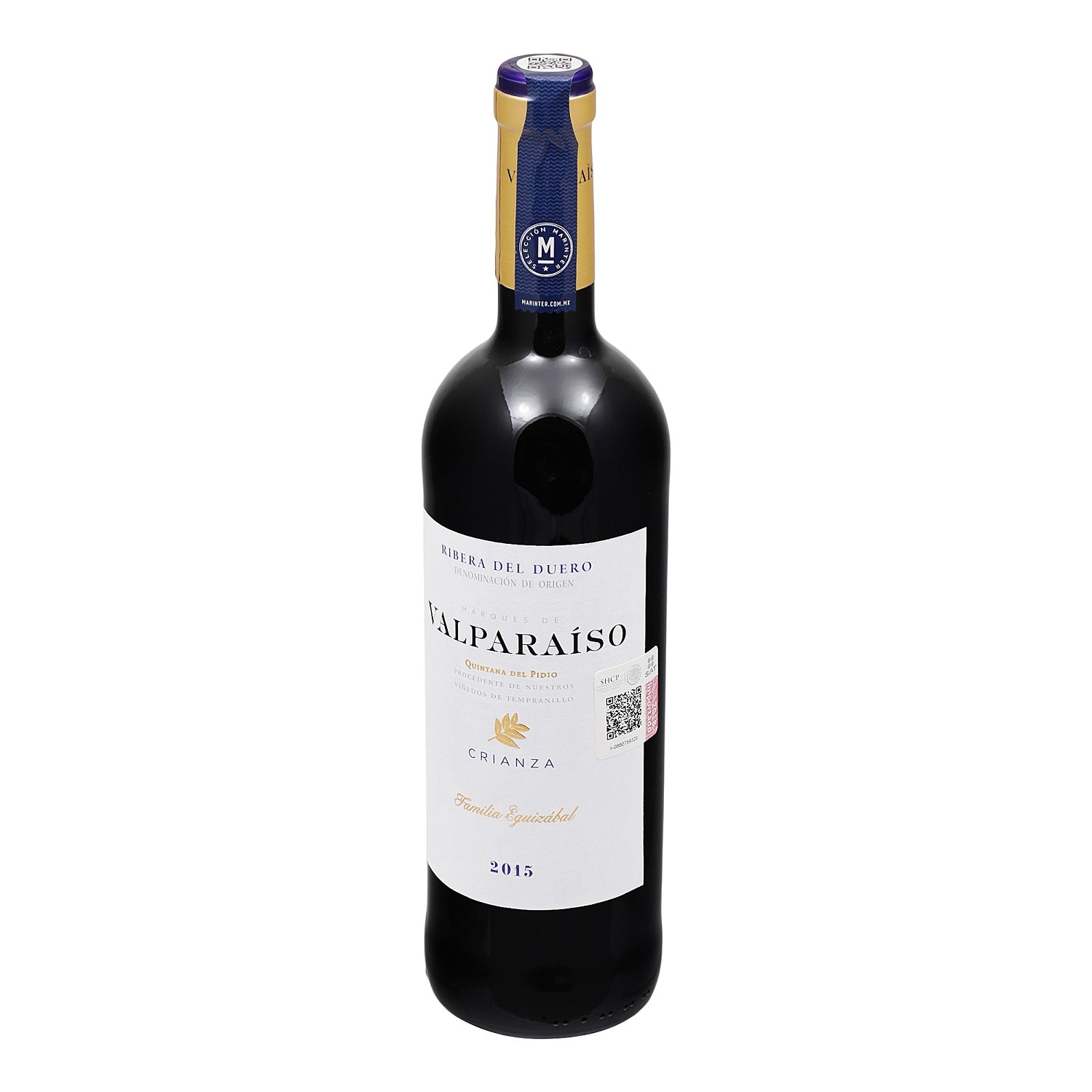 Vino Tinto - Marques de Valparaíso Crianza - 750 ml