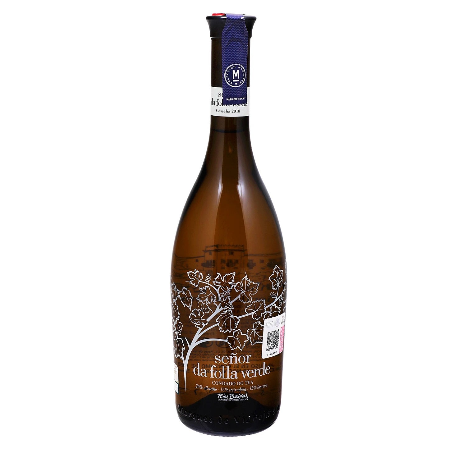 Vino Blanco - Señor da Folla Verde de 750 ml - España