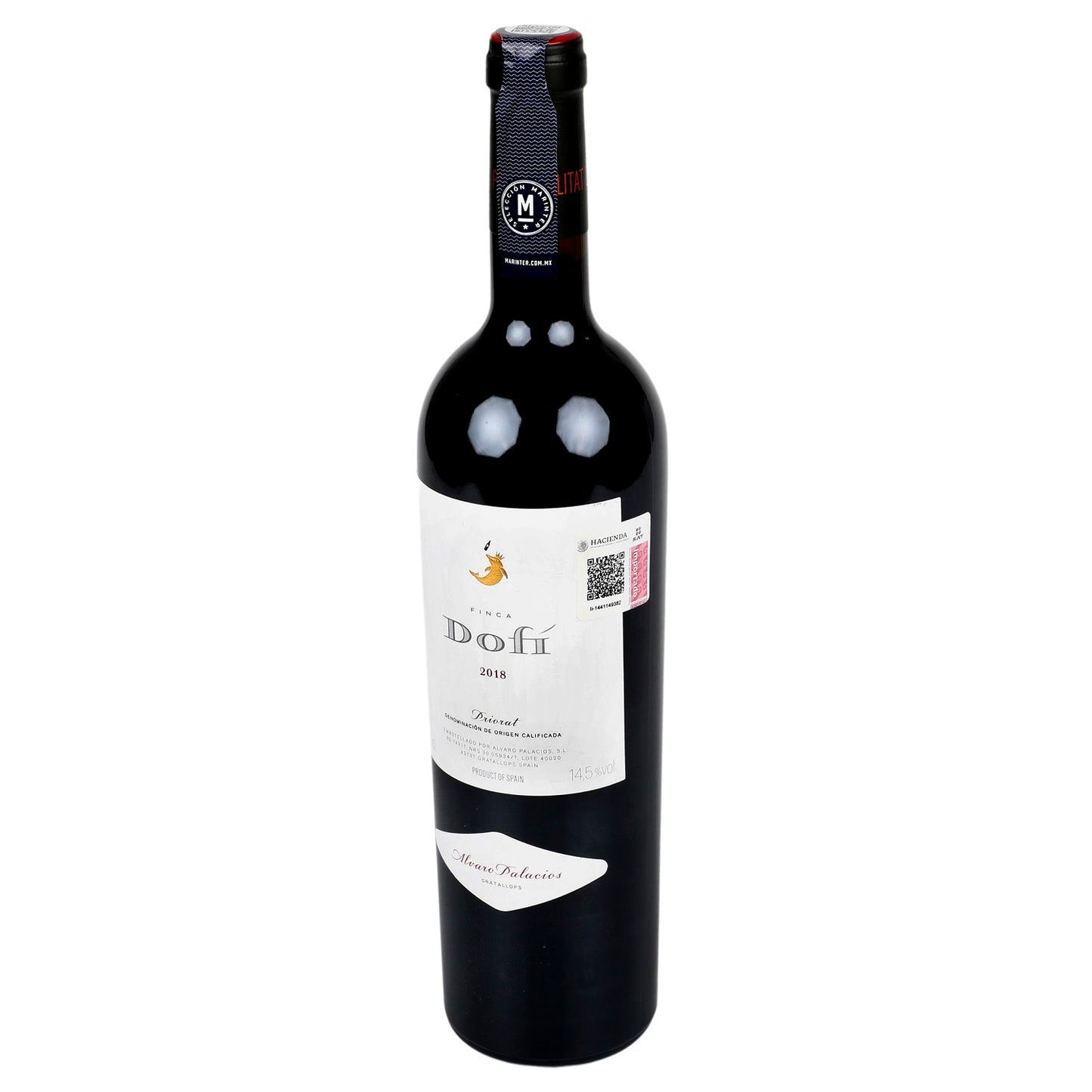 Vino Tinto Finca Dofi 2018 de 750 ml - España