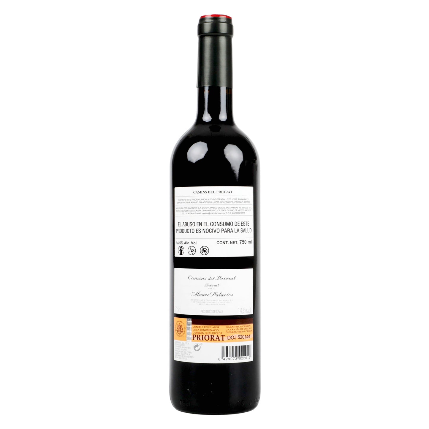 Vino Tinto - Camins 2021 de 750 ml - España