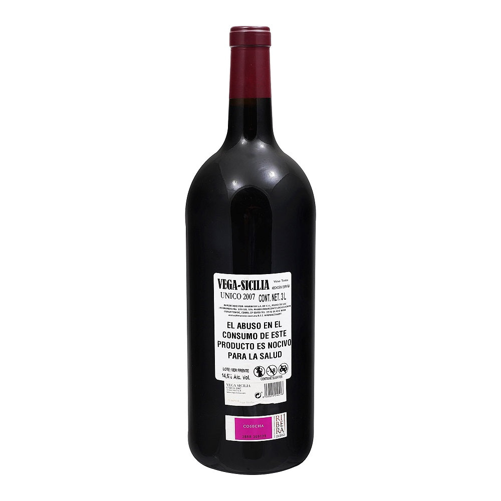 Vino Tinto - Vega Sicilia Único  2007 - 3000 ml - España