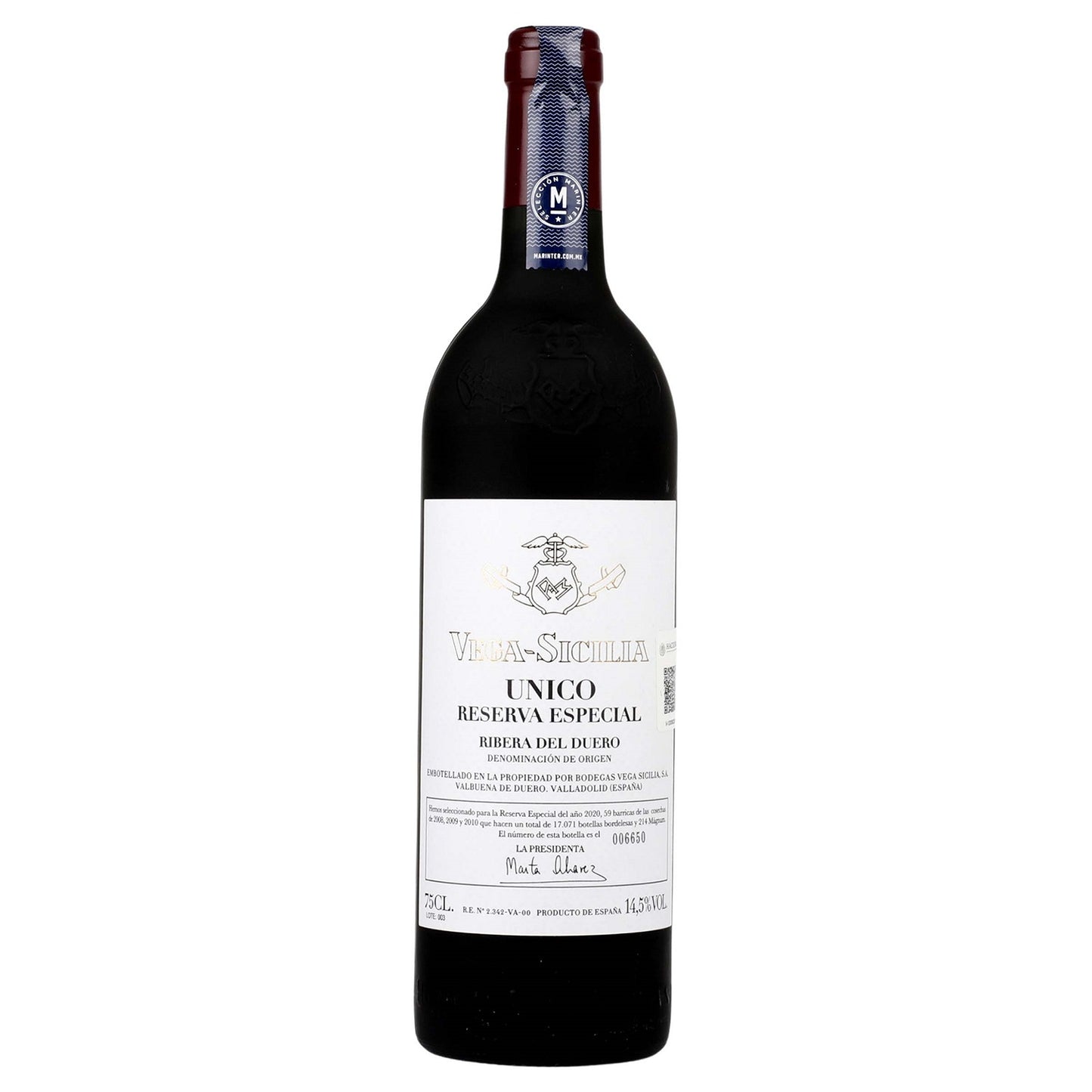 Vino Tinto - Vega Sicilia Unico Reserva Especial 2020 - 750 ml - España