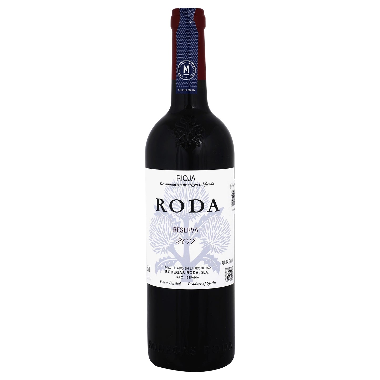 Vino Tinto - Roda Reserva 2017 - 750 ml - España
