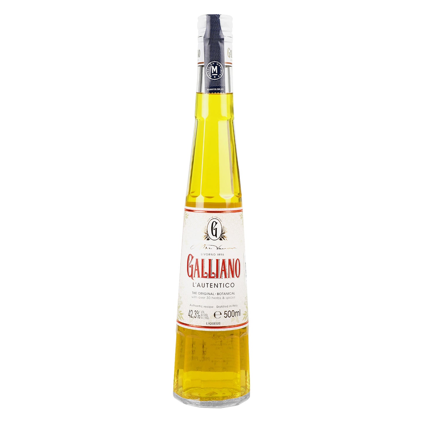 Licor - Hierbas Galliano Autentico de 500 ml - Italia