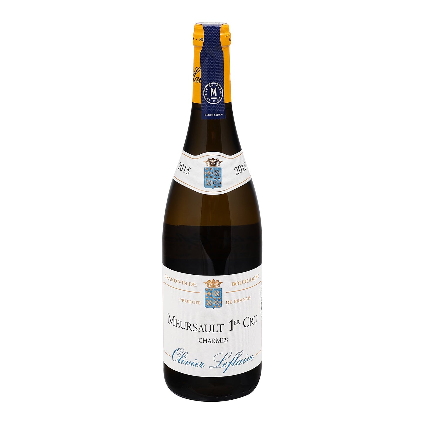 Vino Blanco-  Olivier Leflaive Meursault 1er Cru 2015 - 750 ml