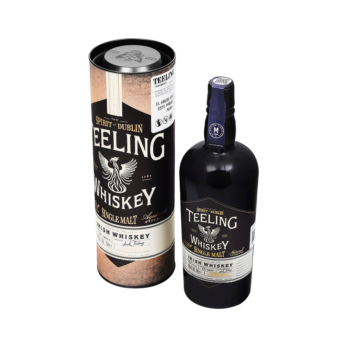 Whisky - Teeling Single Malt de 700 ml - Reino Unido