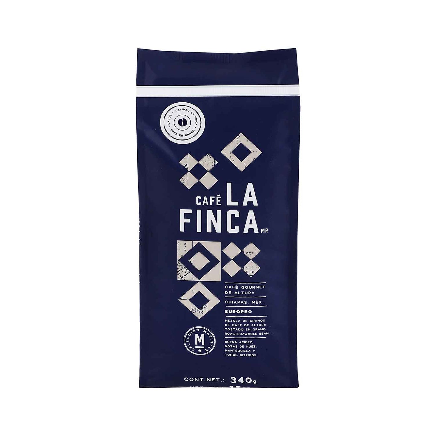 Café - La Finca Europeo en Grano 340 g - México