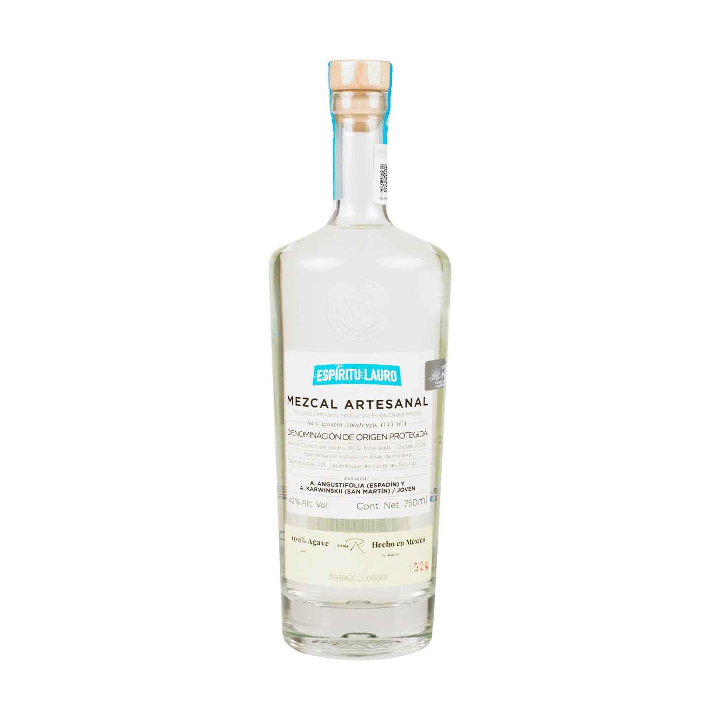 Mezcal - Espiritu Lauro Joven - 750 ml - México