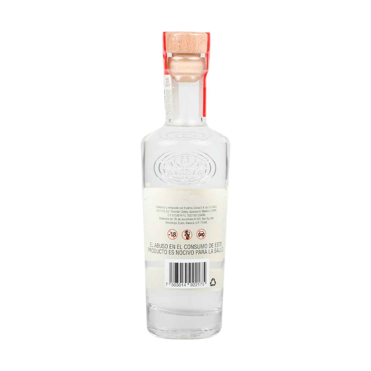 Mezcal Espíritu Lauro Silvestre Cuixe de 200 ml - México