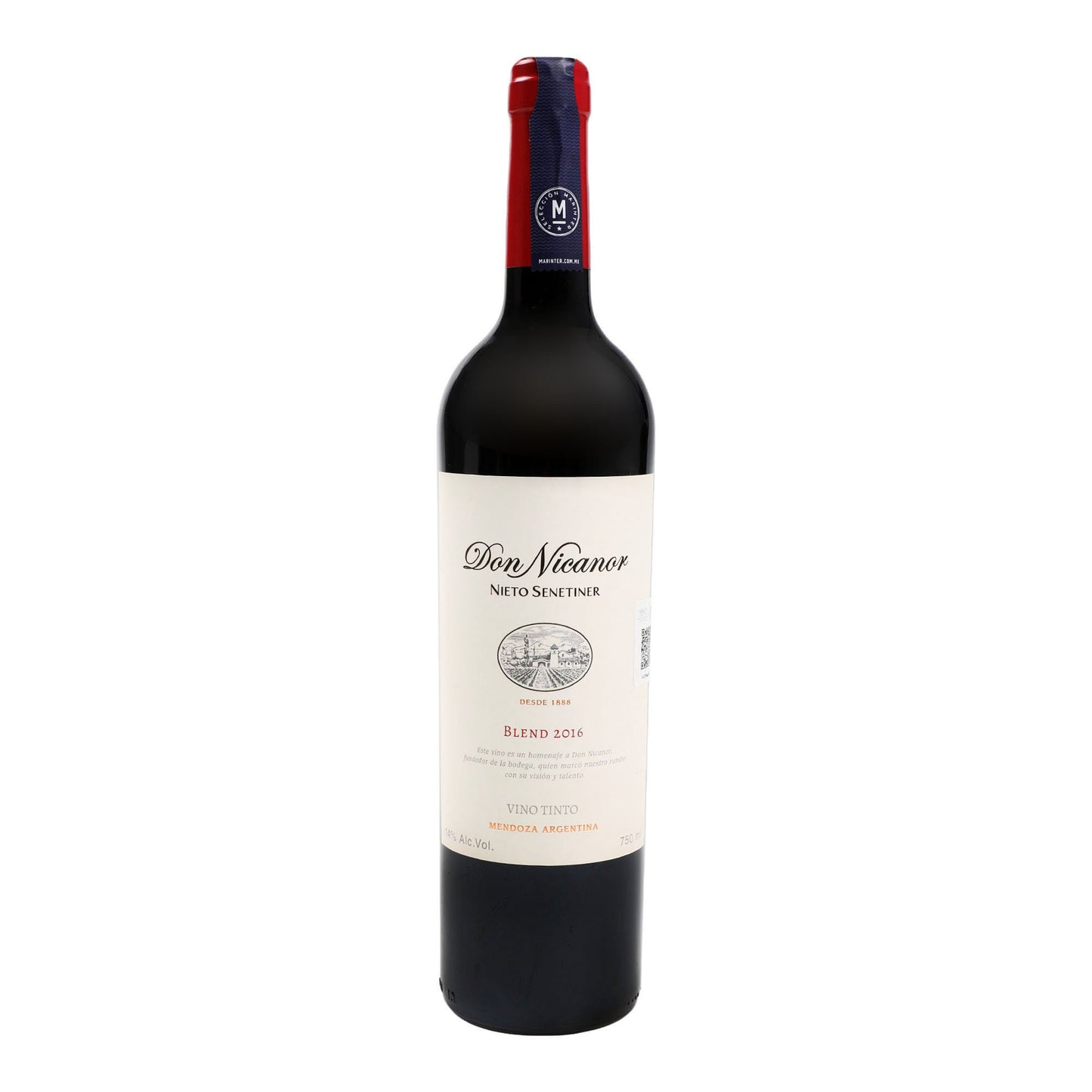 Vino Tinto - Don Nicanor Nieto Senetiner - Blend de 750 ml - Argentina