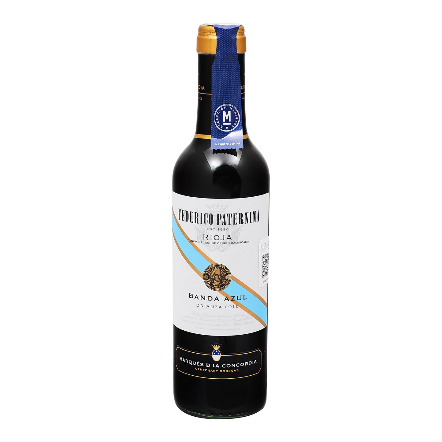 Vino Tinto - Federico Paternina Banda Azul Crianza - 375 ml - España