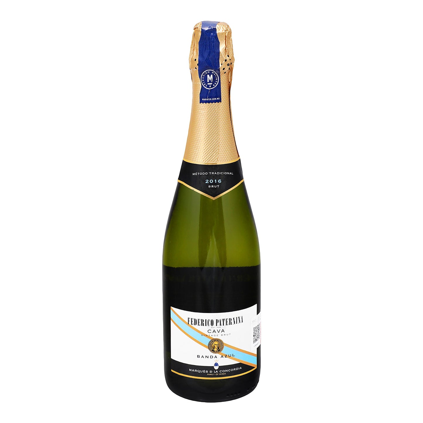 Promoción 3x2 Vino Blanco - Espumoso Federico Paternina Banda Azul Brut - 750 ml - España