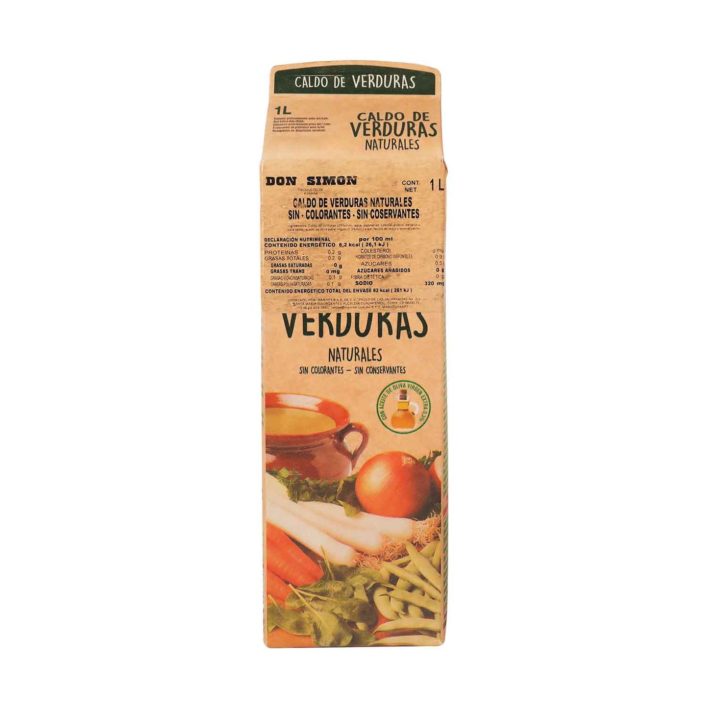 Caldo - Don Simón de Verduras - 1000 ml - España