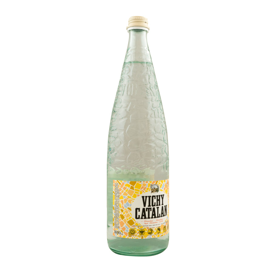 Agua -Vichy Catalán Natural Mineral Carbónica 1000 ml - España